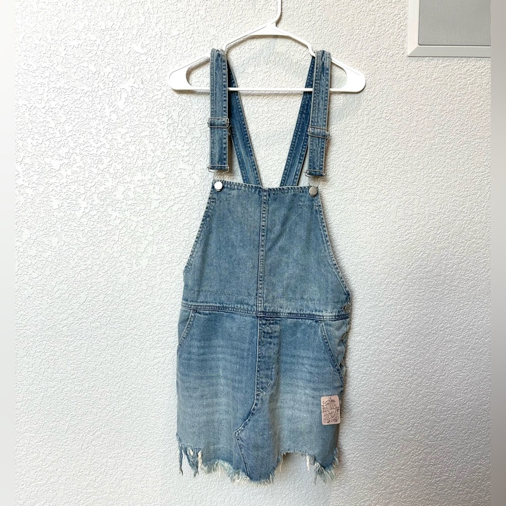 🆕 Free People Denim Overall dress
